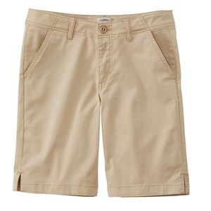 LL Bean Lakewashed Bermuda Chino Shorts